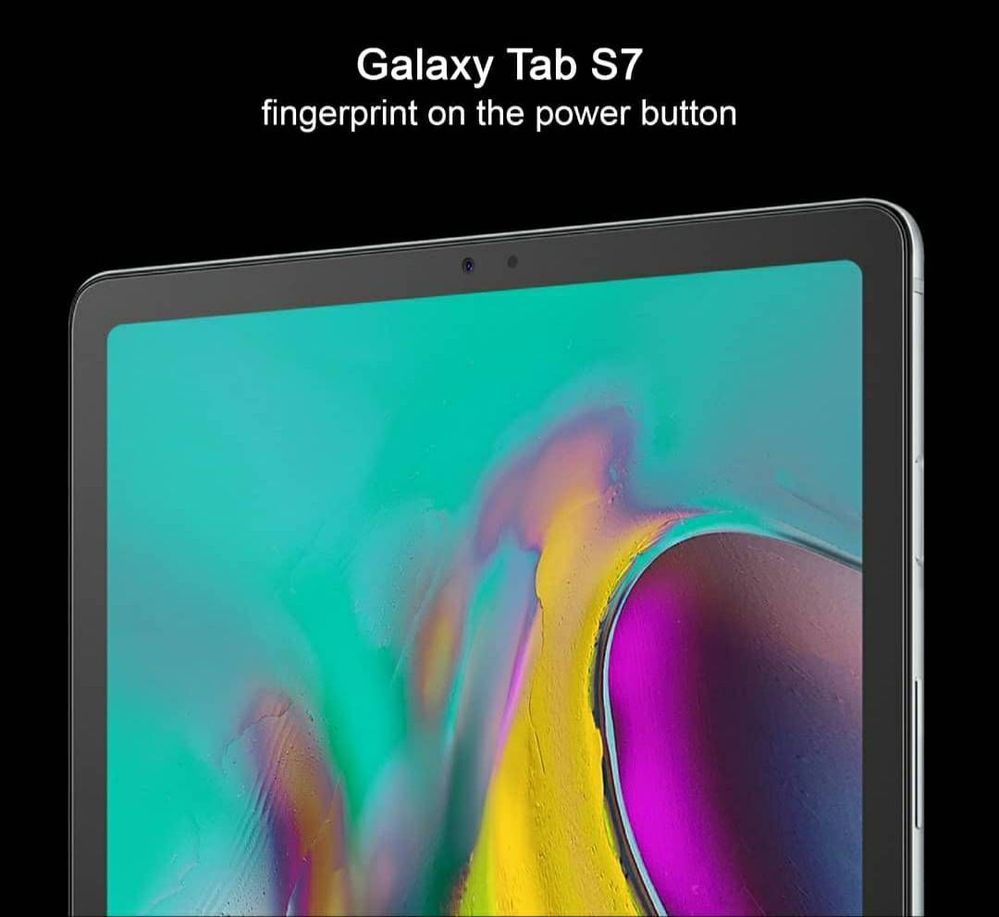 Galaxy Tab S7 Fingerprint On the Power Button - Samsung Members