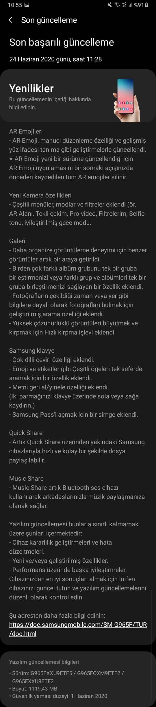 samsung one ui 2.1 update list a series