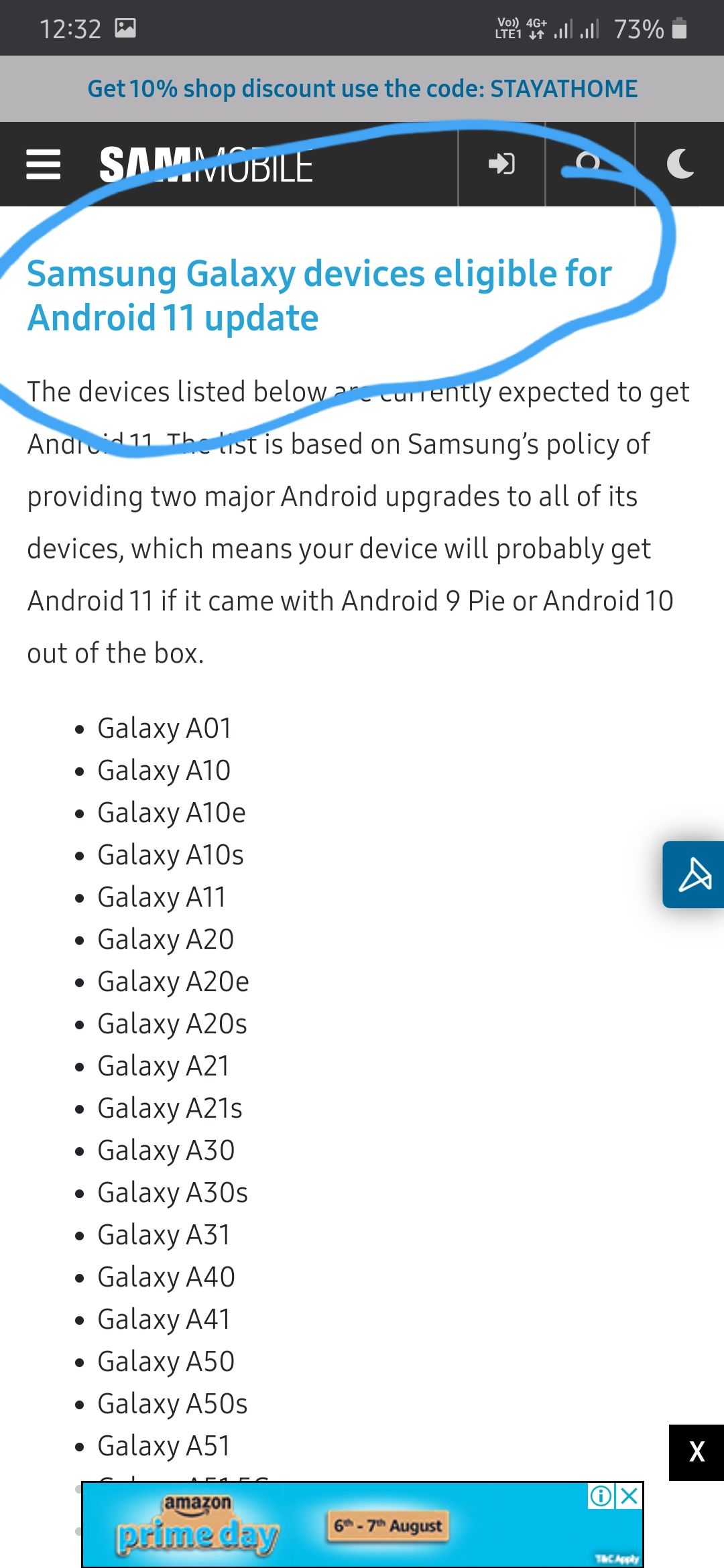 software update Android 11 - Samsung Members