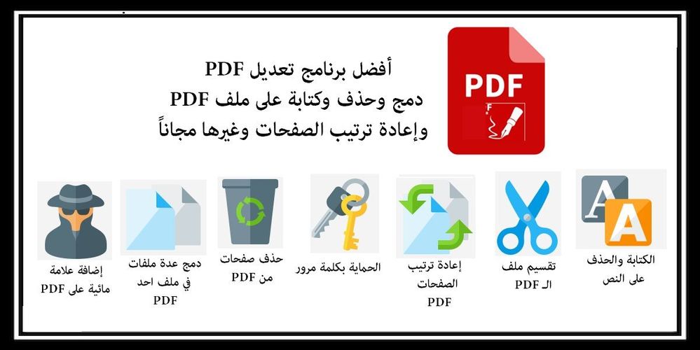 برنامج تعديل PDF دمج وحذف وكتابة على ملف PDF وإعاد... - Samsung Members