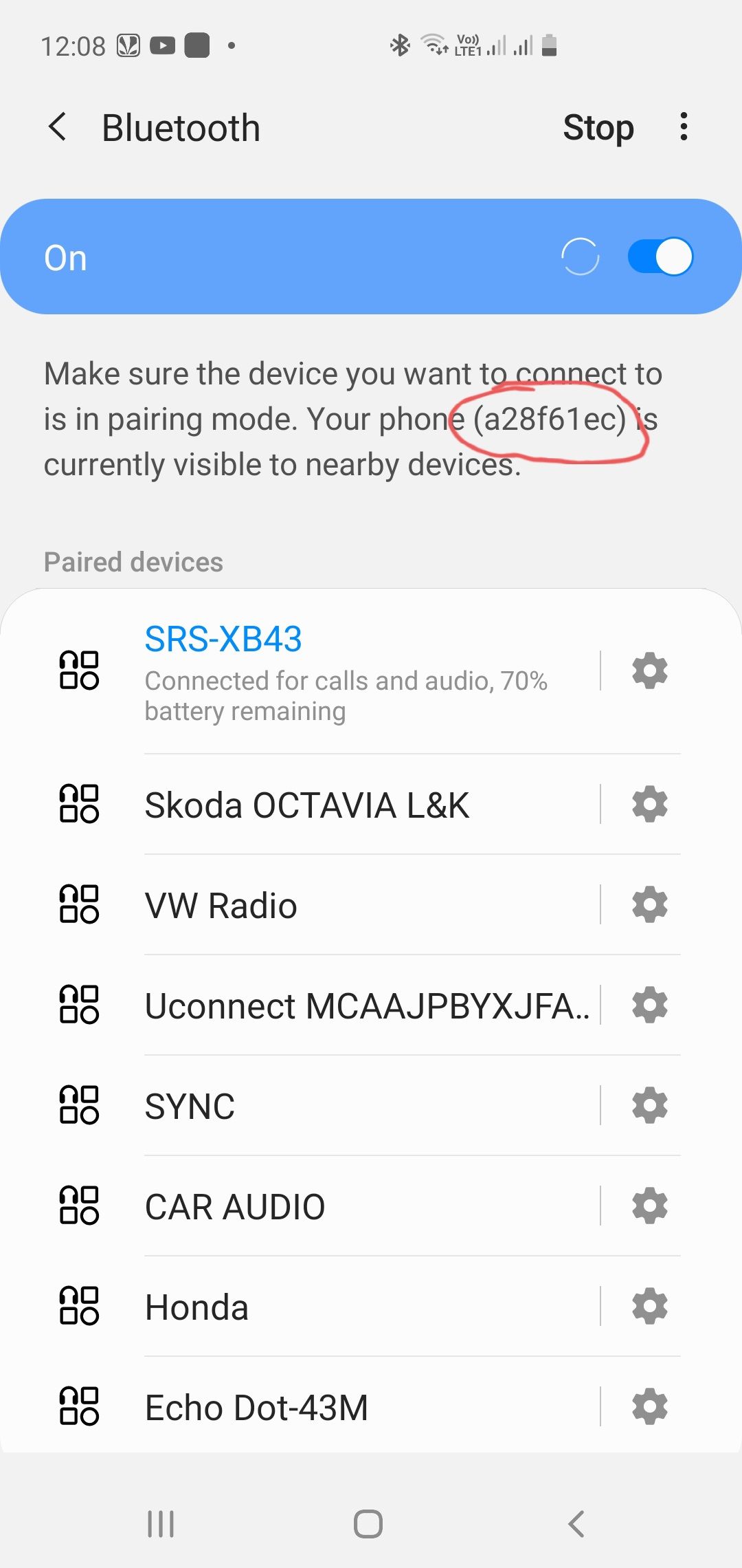 problem with my Device (S10+) Bluetooth Name - Samsung Members