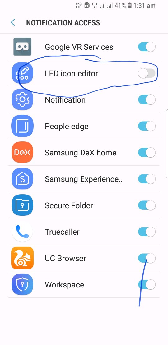 led icon editor how could i allow this - Samsung Members