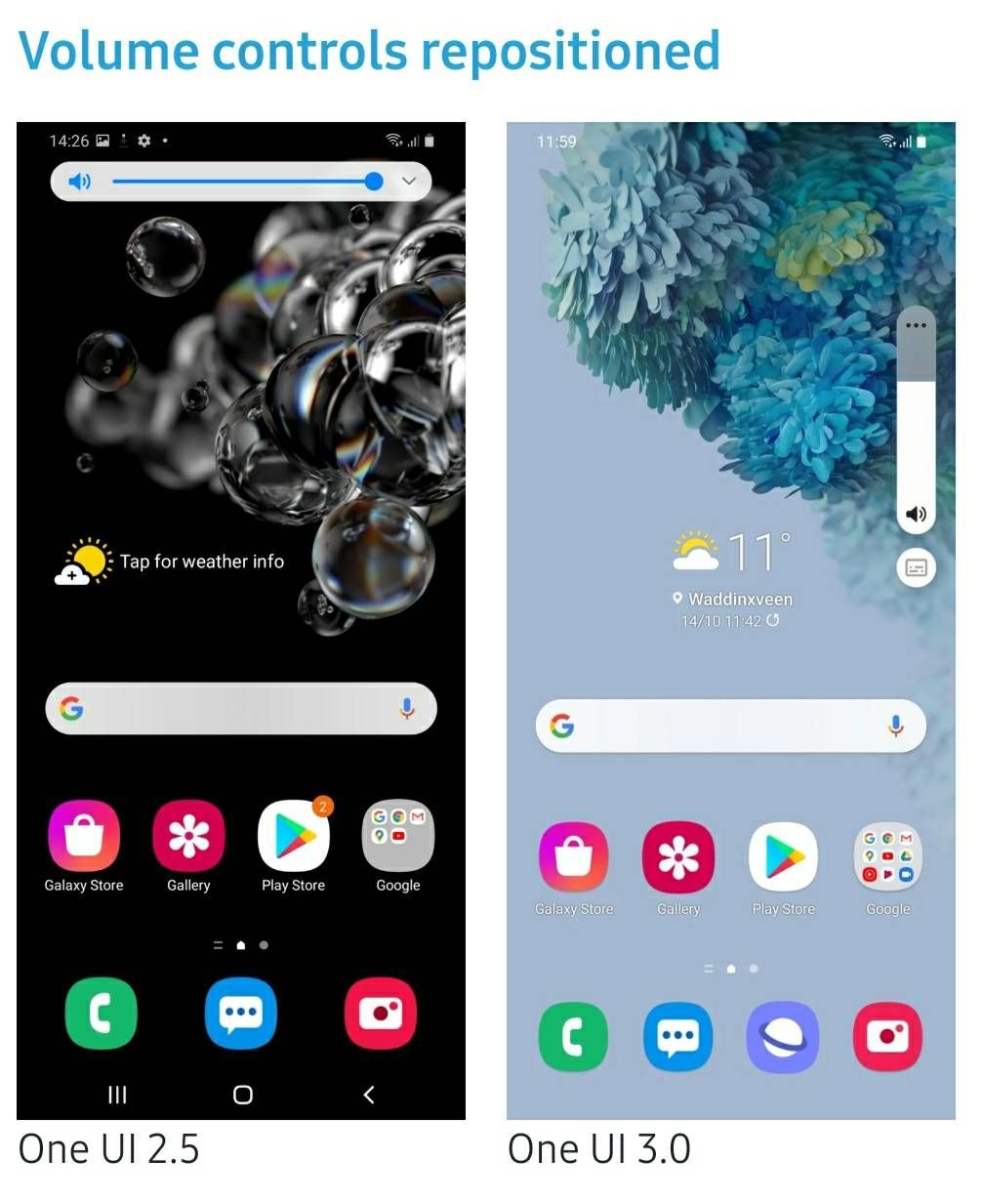 One UI 2.x vs One UI 3.0 - Samsung Members