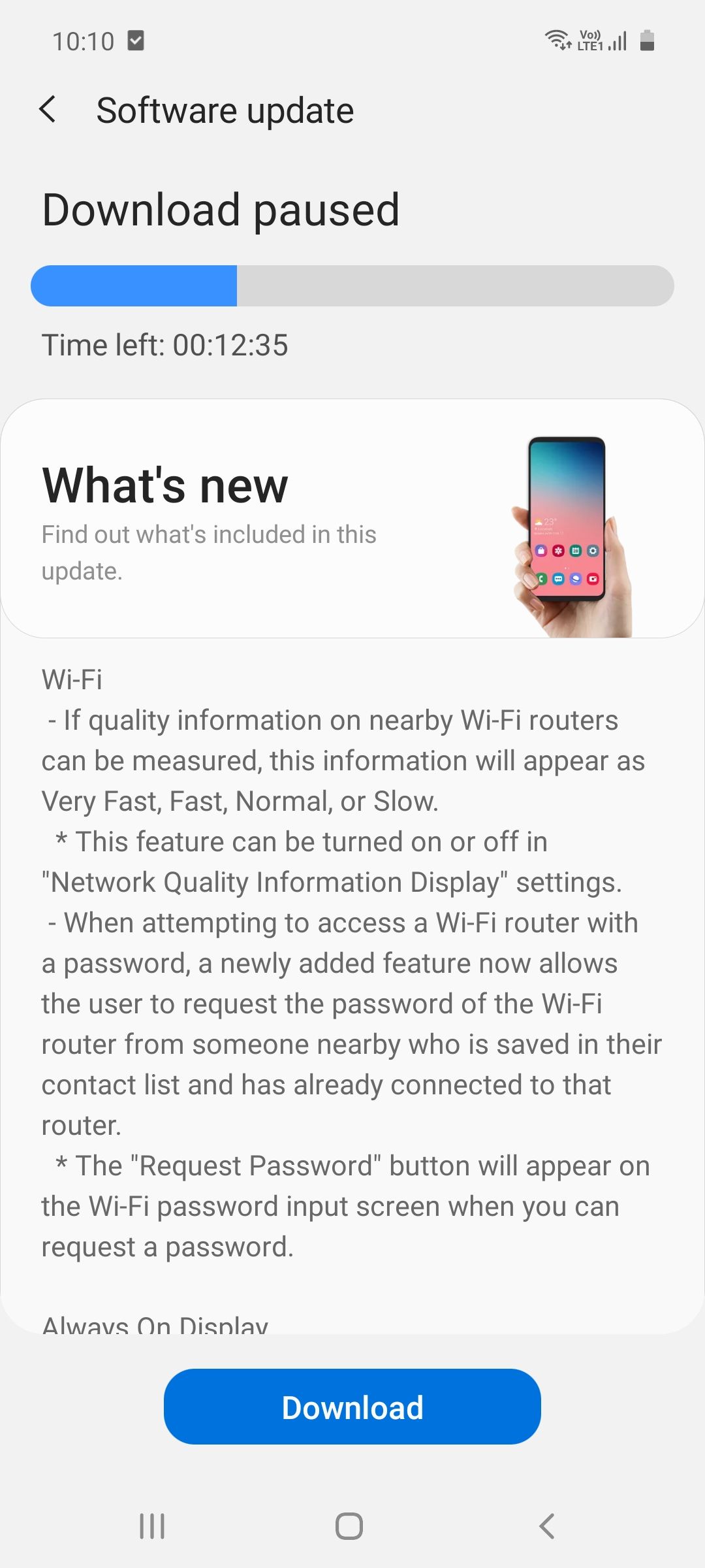 one ui 2.5 galaxy a51