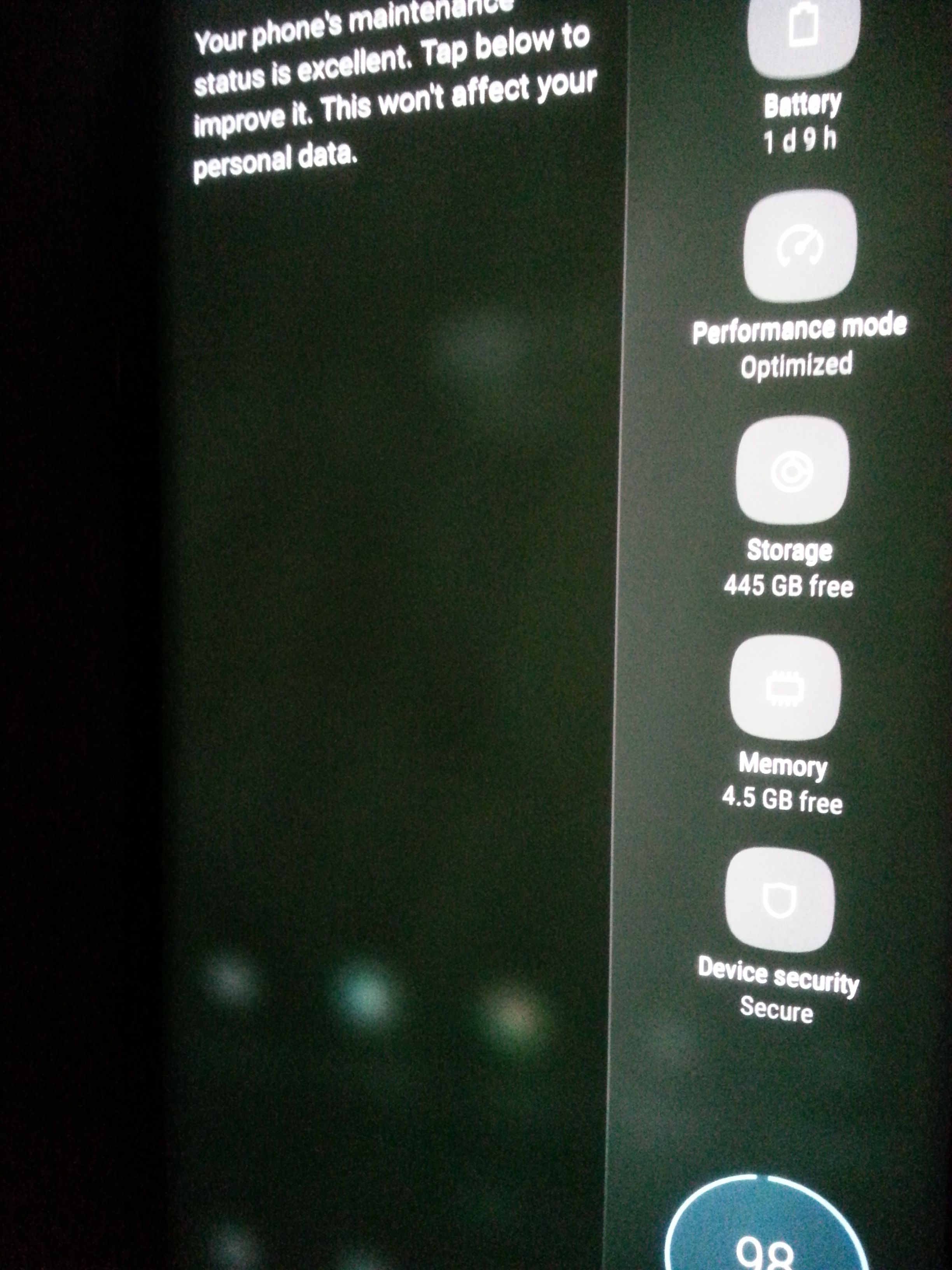 My Note 9 Got a Green Tint in Low Brightness Samsung Members
