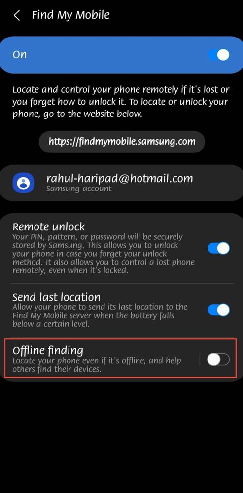 Find My Mobile - Find your lost phone without inte... - Samsung Members