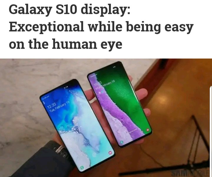 The Display, USP of Samsung Phones. - Samsung Members
