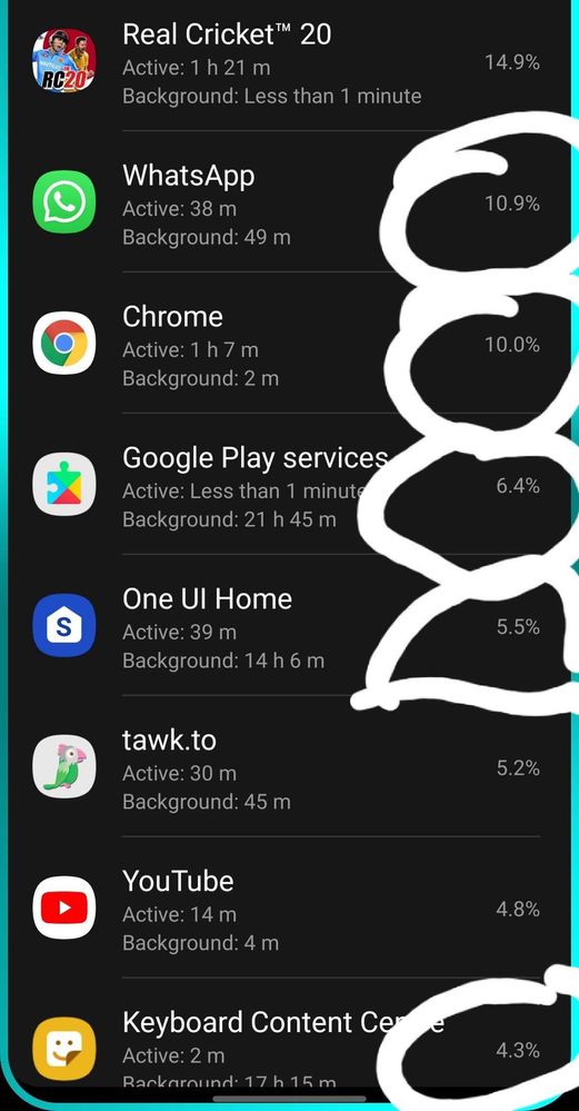 battery drain issue google play - Samsung Members