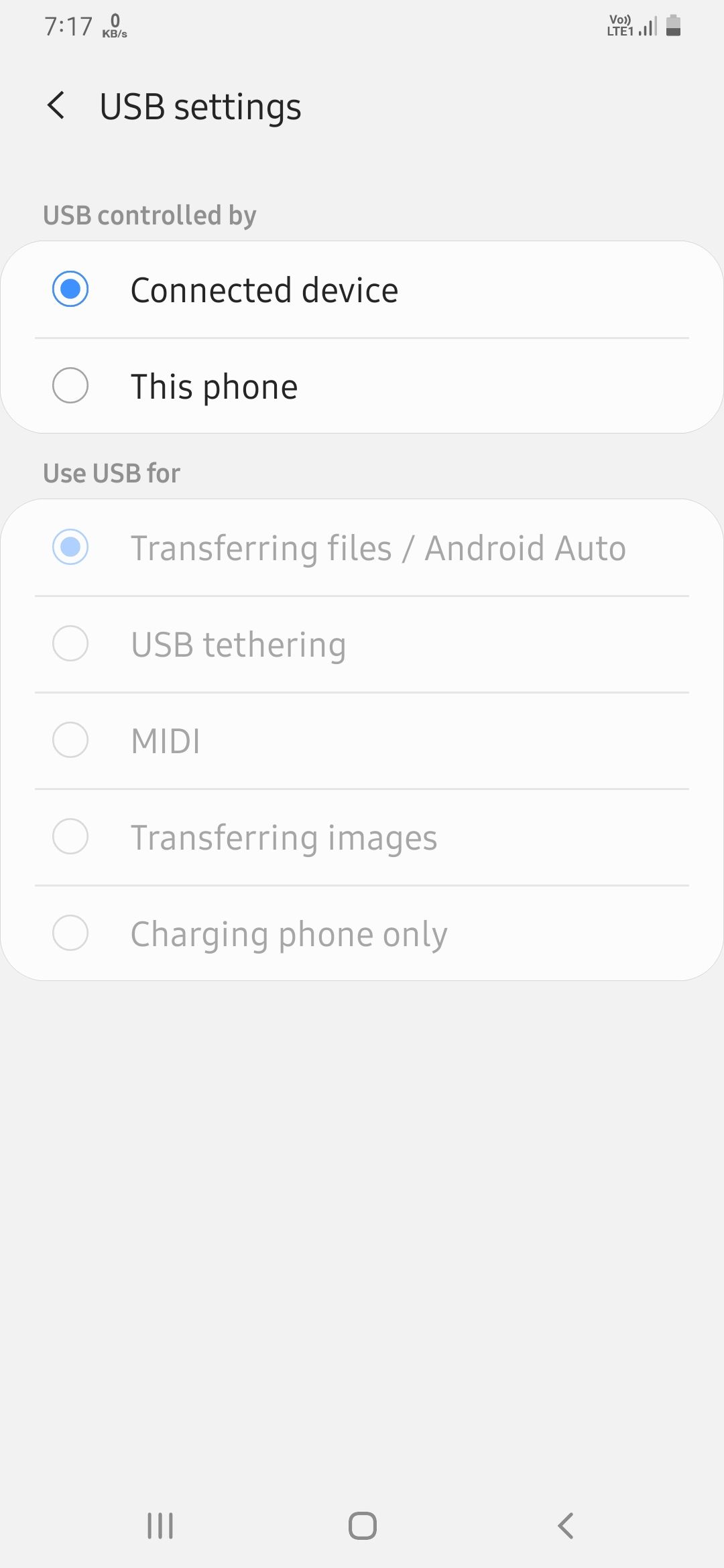 Solved: USB issue - Samsung Members