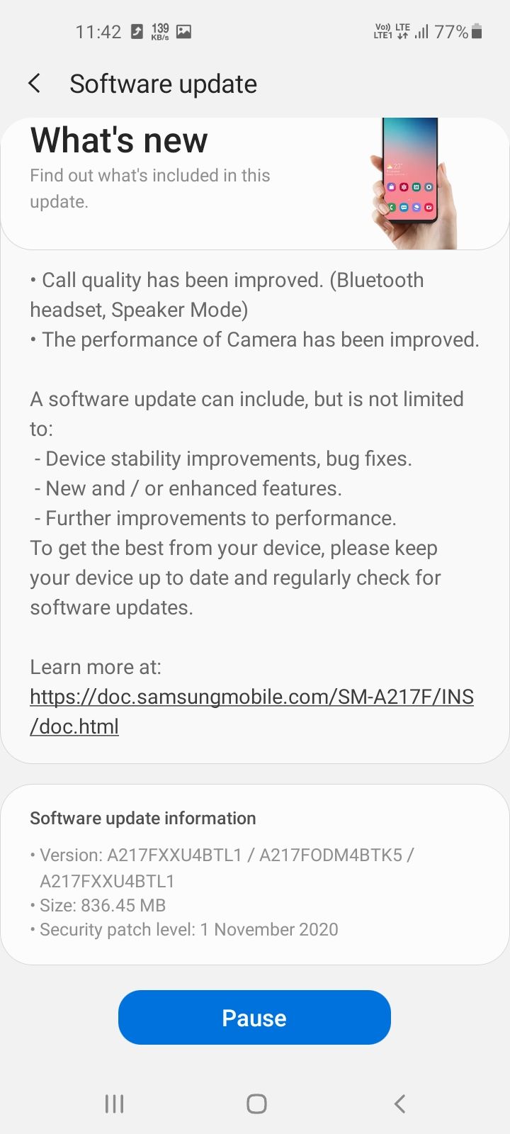 samsung a21s one ui 2.5