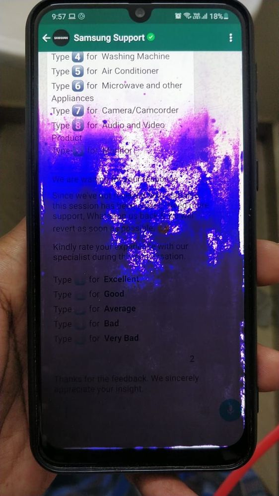 Display Issue With Samsung M21 Samsung Members