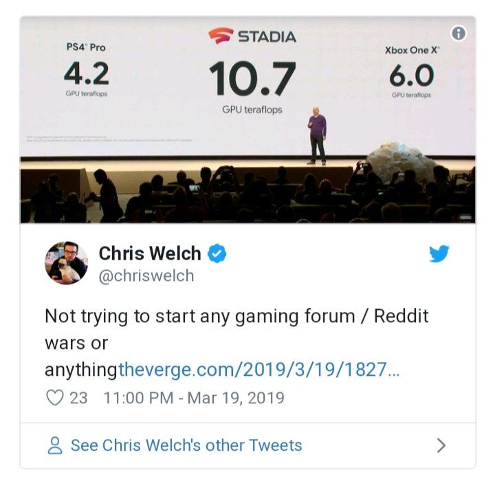 Google Stadia uses a custom chip to offer 10.7 ter... - Samsung Members