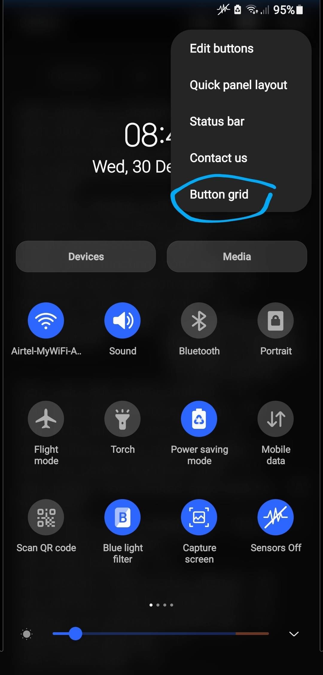 how-to-change-grid-size-in-quick-panel-m31-beta-o-samsung-members