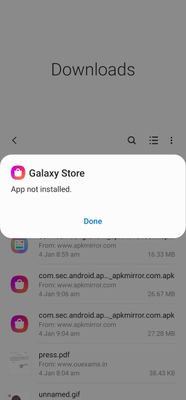 Solved: How to re-install samsung galaxy store - Samsung Members