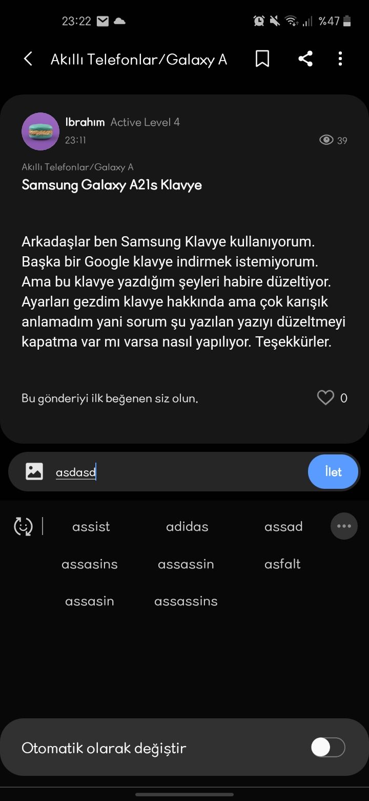 Solved: Samsung Galaxy A21s Klavye - Samsung Members