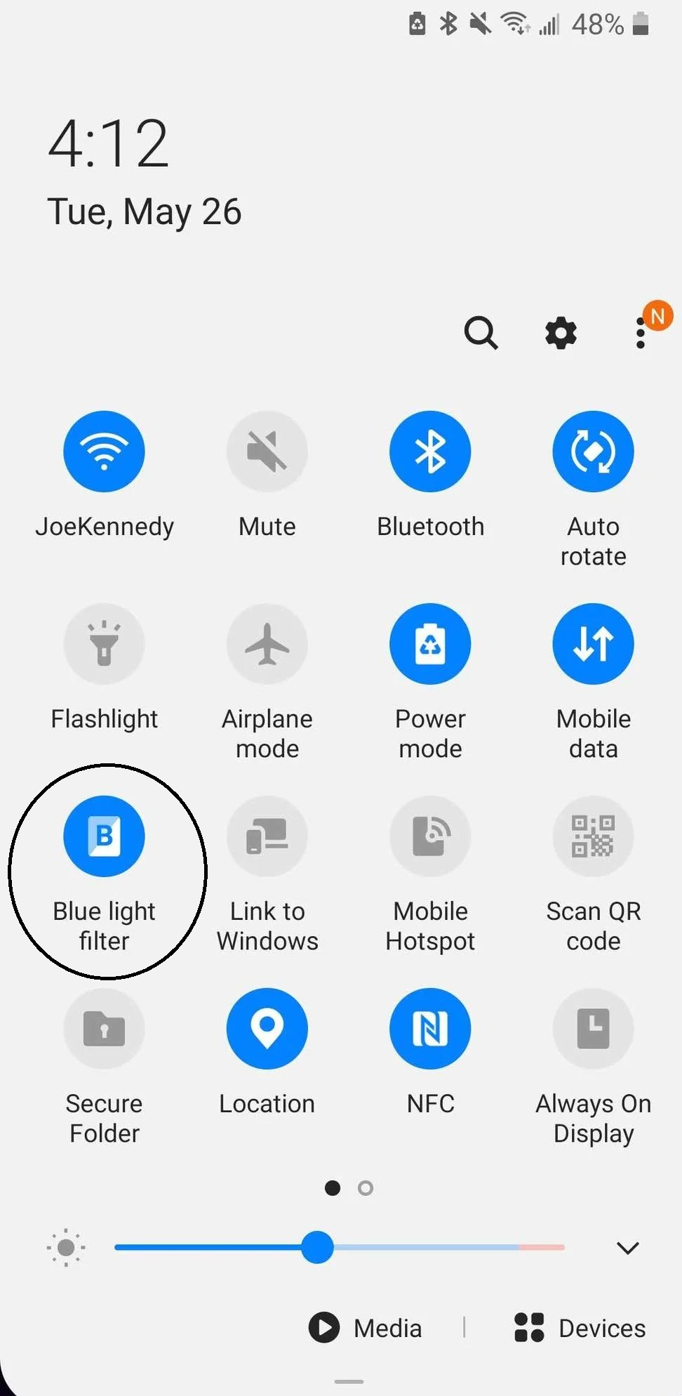 BLUE LIGHT FILTER - Samsung Members