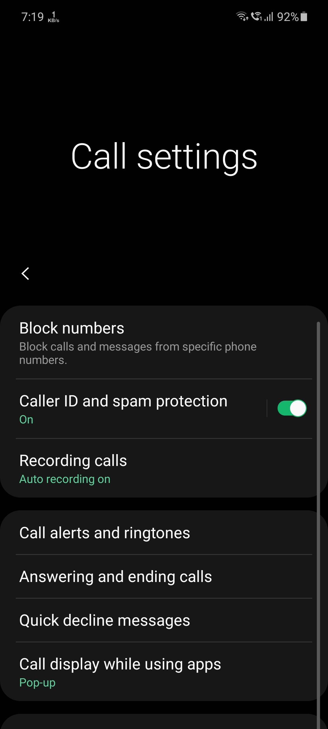 Solved: Call Record option not available in M51 - India - Samsung Members