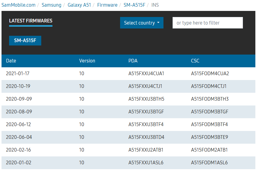 a51 ui 3.0