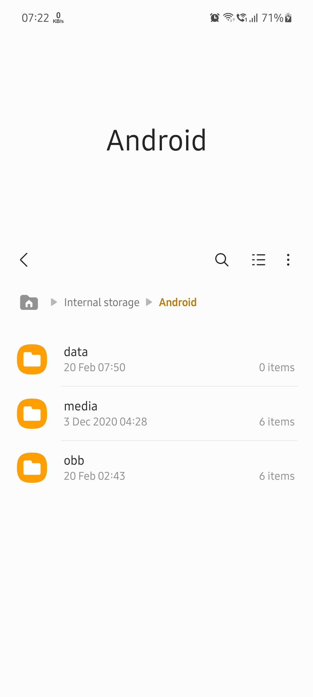 Solved: CAN'T ACCESS TO DATA AND OBB FOLDER AFTER ANDROID ... - Samsung  Members