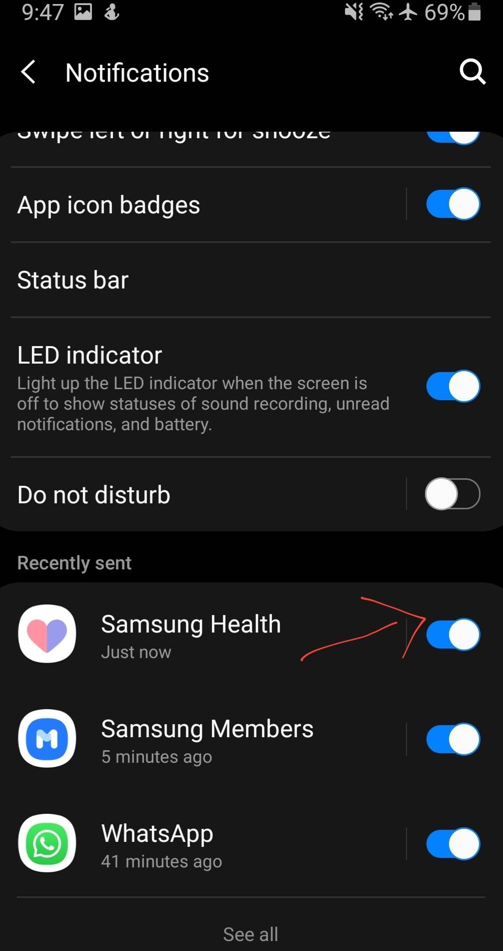 how to show pedometer steps count on lock screen Samsung Members