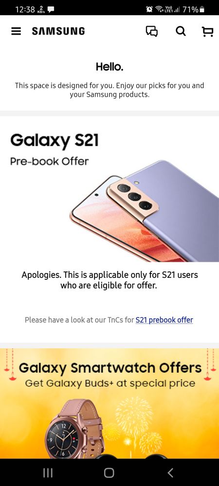 S21 Ultra Pre Book Offer Flipkart No Support Samsung Members