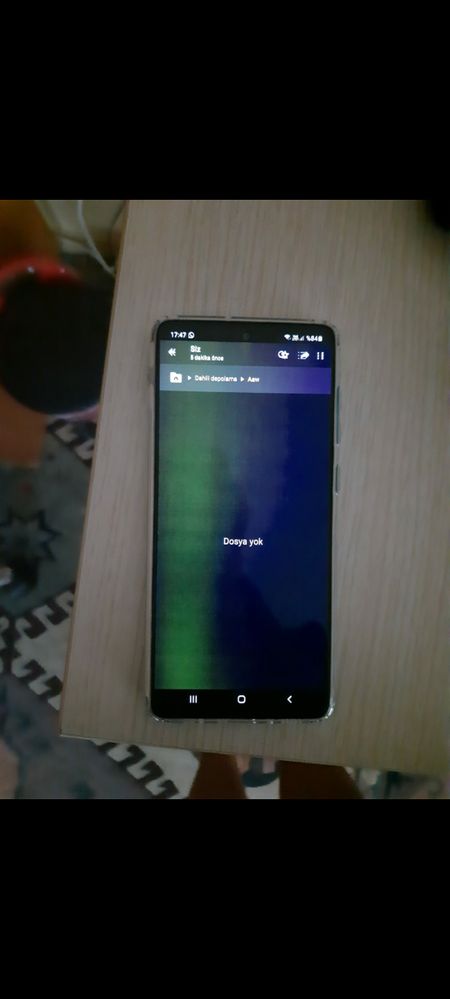 Çözüldü: A71 karanlık modda yeşil ekran sorunu - Samsung Members