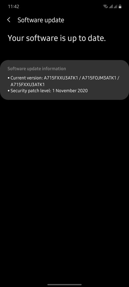samsung a71 problems