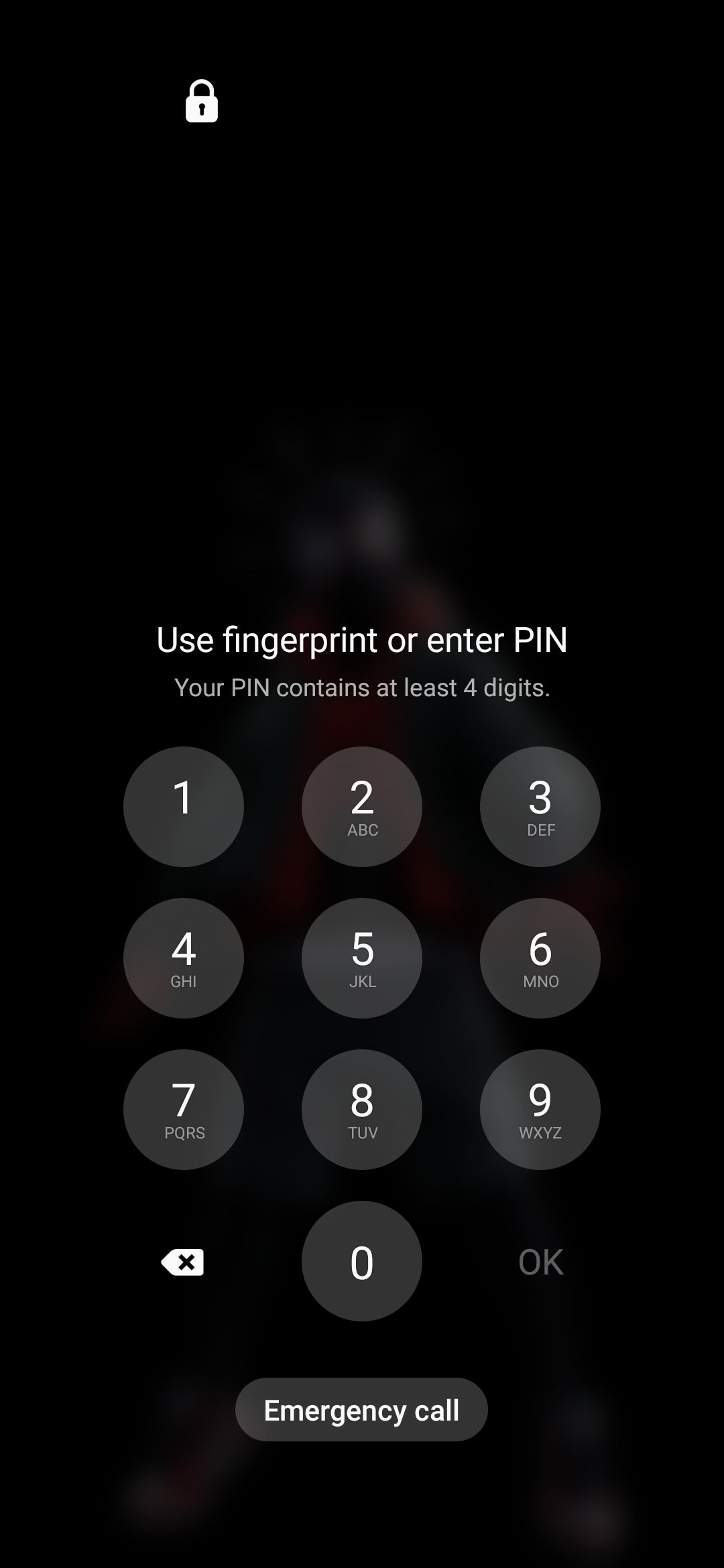 Lock icon in the lock screen shifts to the left - Samsung Members