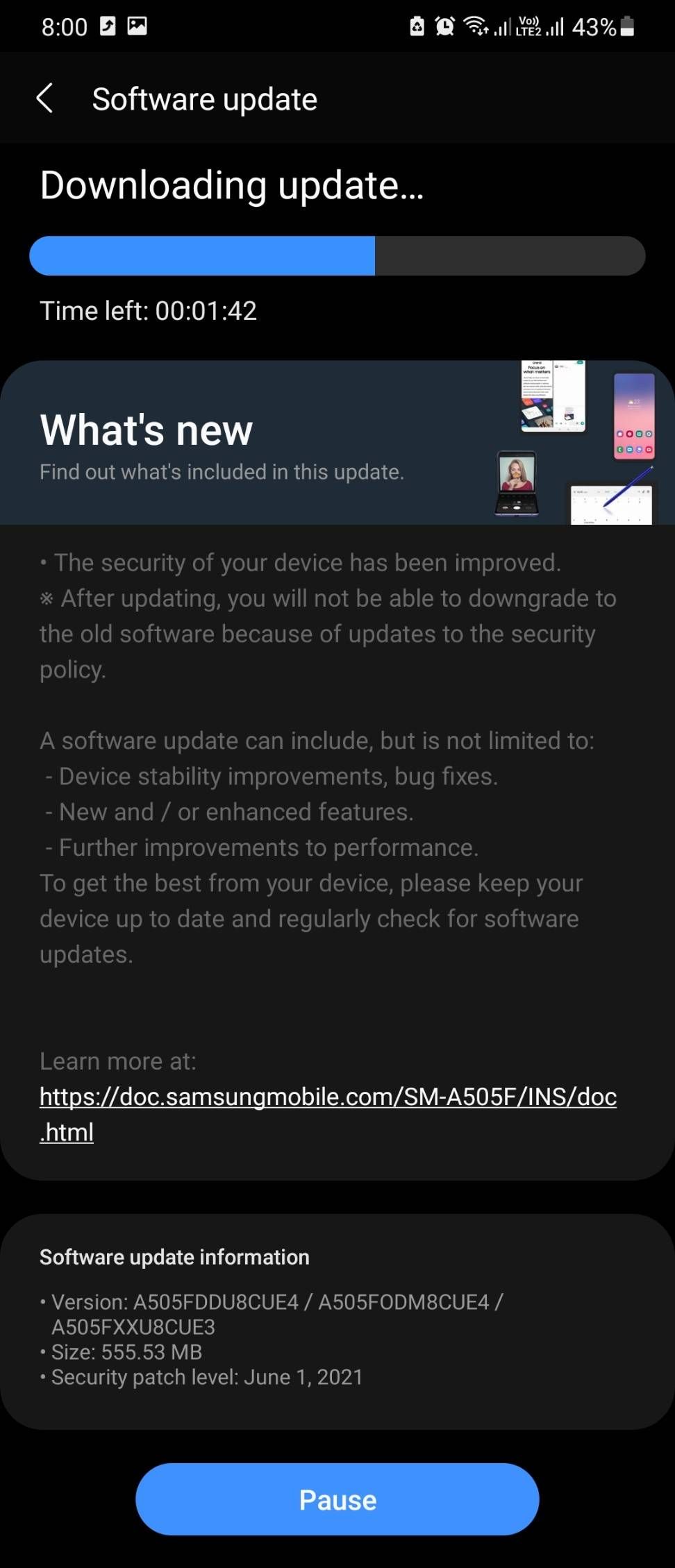 call forwarding samsung a50
