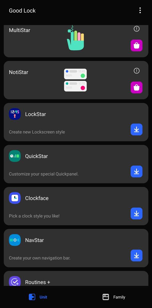 Solved: Home up module is missing from Good Lock on note 1... - Samsung  Members