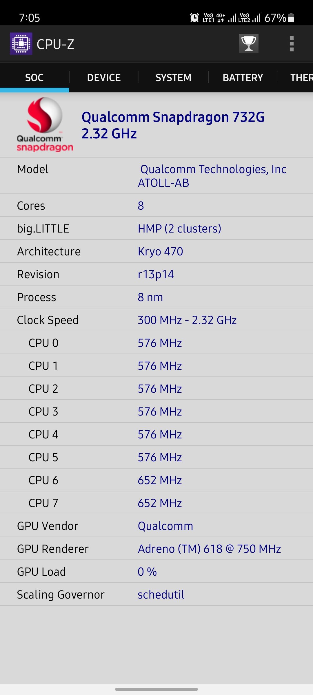 Solved SD 732G on my A52. 🙄 Samsung Members