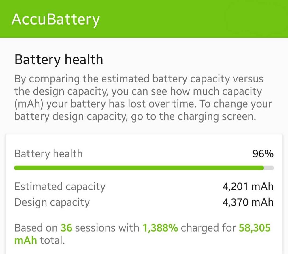 About Battery Health 96% - Samsung Members