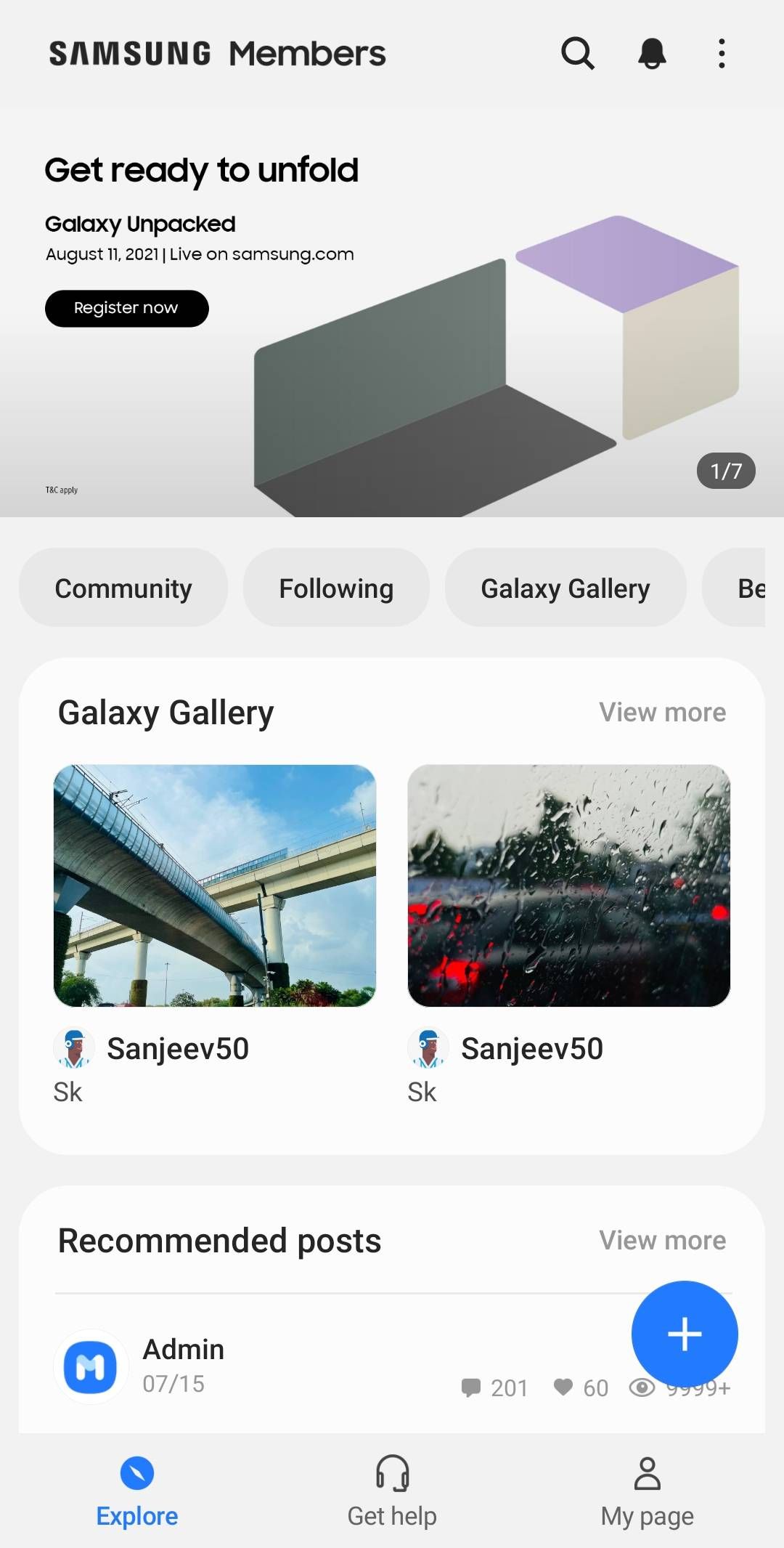 Dual WhatsApp media files not showing in Gallery Samsung Members