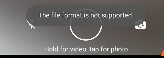 Dual Whatsapp App Error Regarding Format Not Suppo Samsung Members