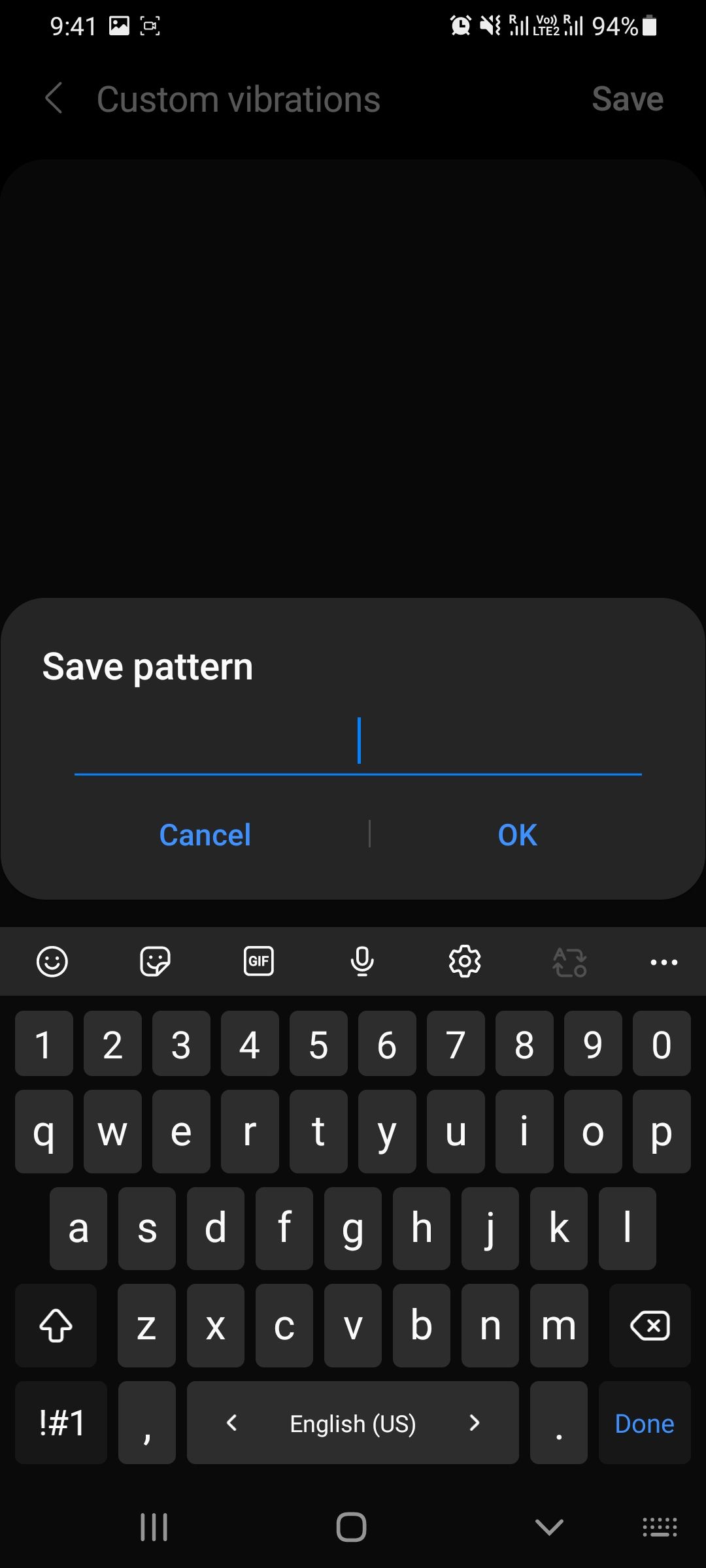 Creating custom vibration patterns for call & mess... - Samsung Members