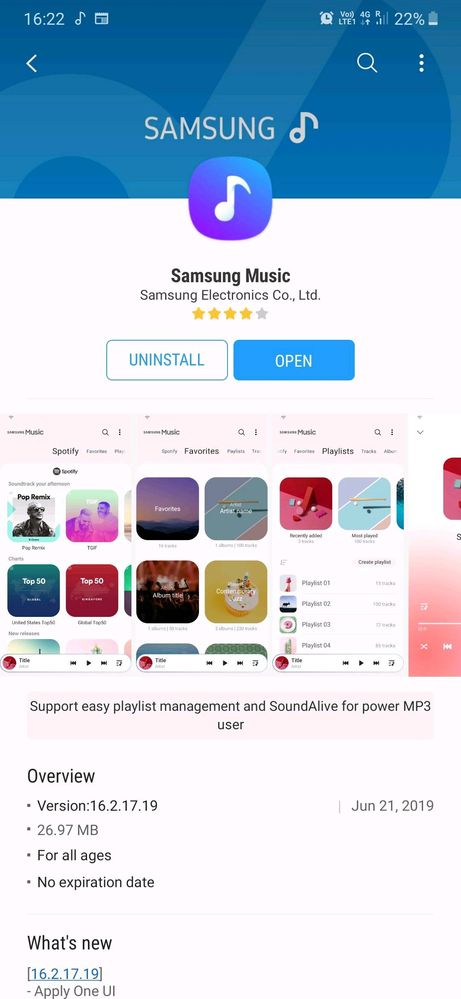 Samsung Music app for (M series devices) - Samsung Members