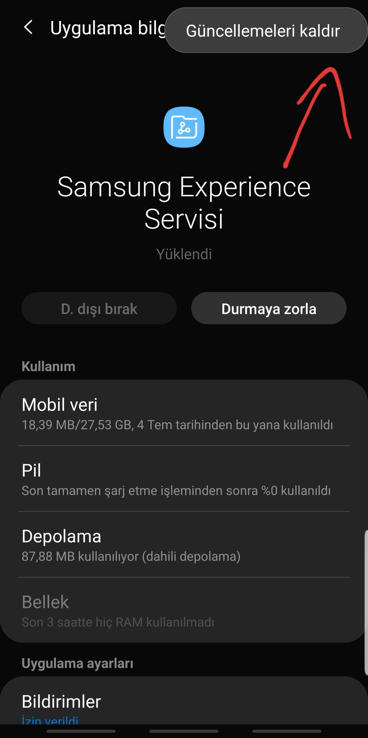 "Samsung Experience Ana Ekranı" Ve "Samsung Biz Se... Samsung Members