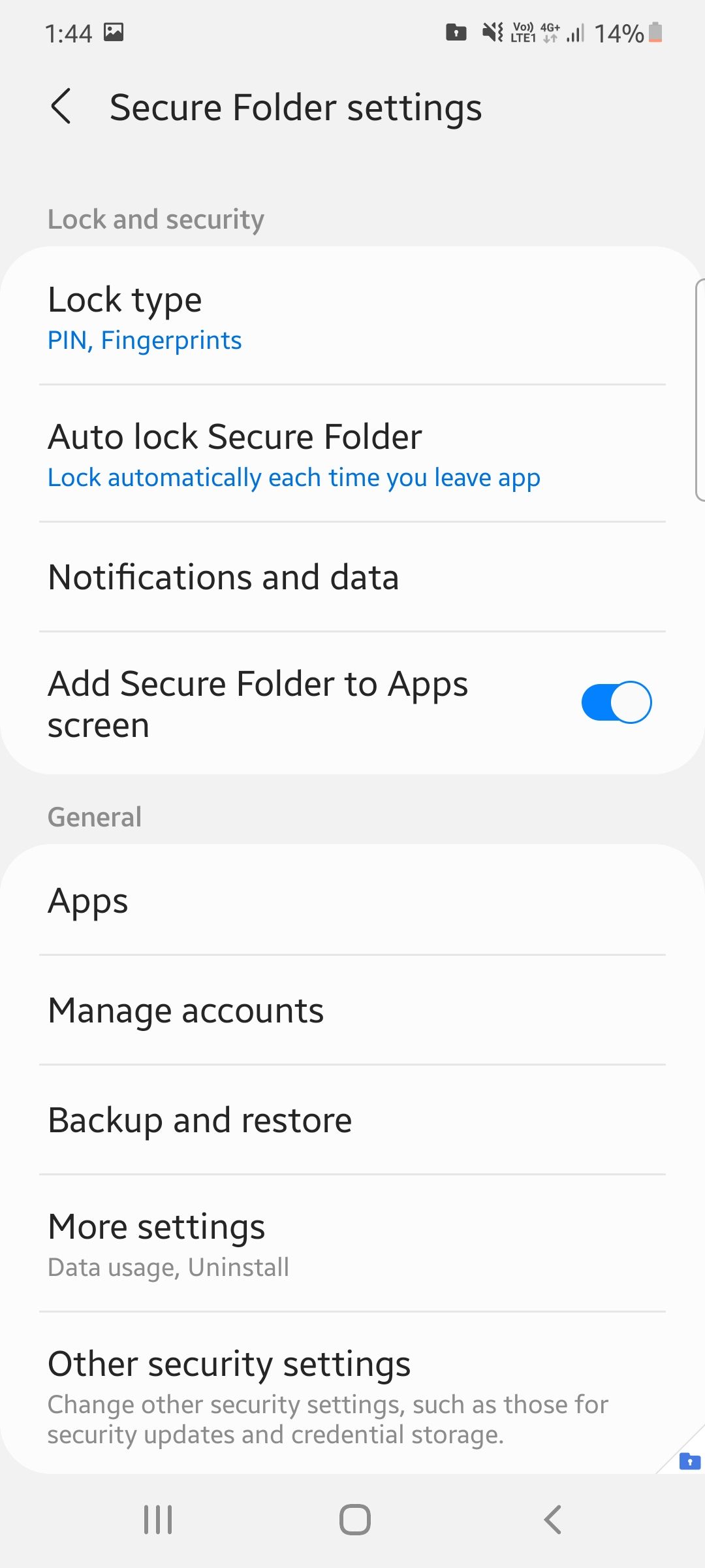 Secure Folder Issue - Samsung Members