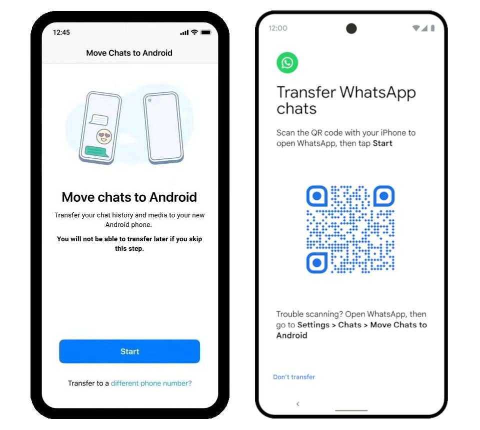 WhatsApp iPhone to Android chat Transfer - Samsung Members