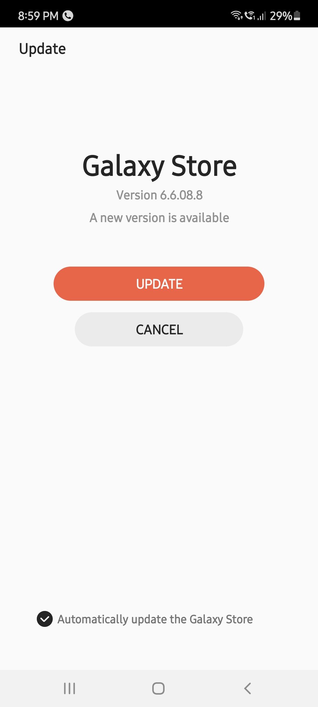 Galaxy Store Update Samsung Members