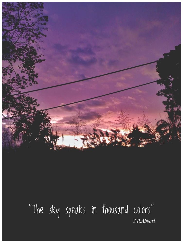 The sky speaks in thousand colors... - Samsung Members