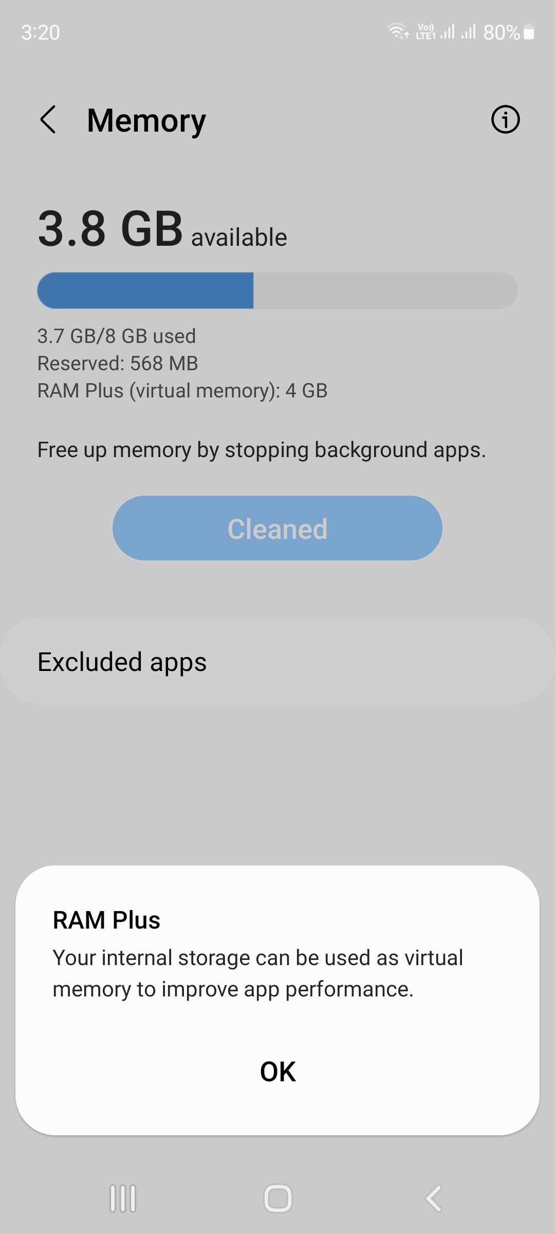 RAM Plus (Extended RAM) now enabled in S20 FE 5G a... - Samsung Members