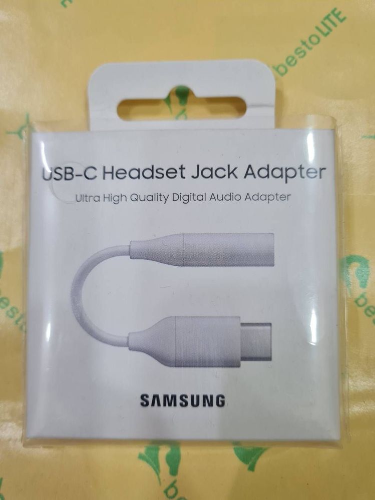 USB-C Headset Jack Adapter - Samsung Members