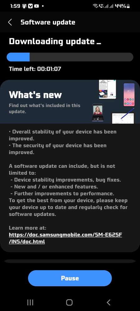 Anybody get a new update?