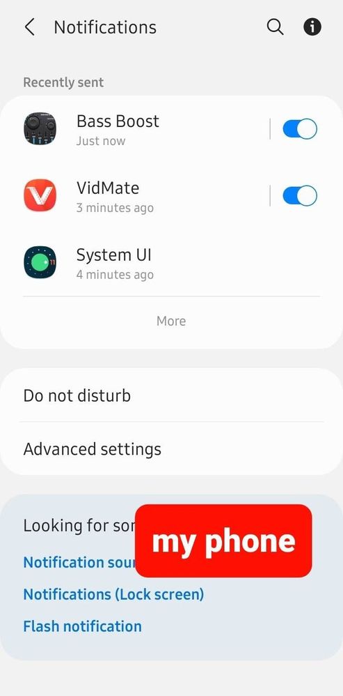 Where is notification Pop up style settings ?????? - Samsung Members
