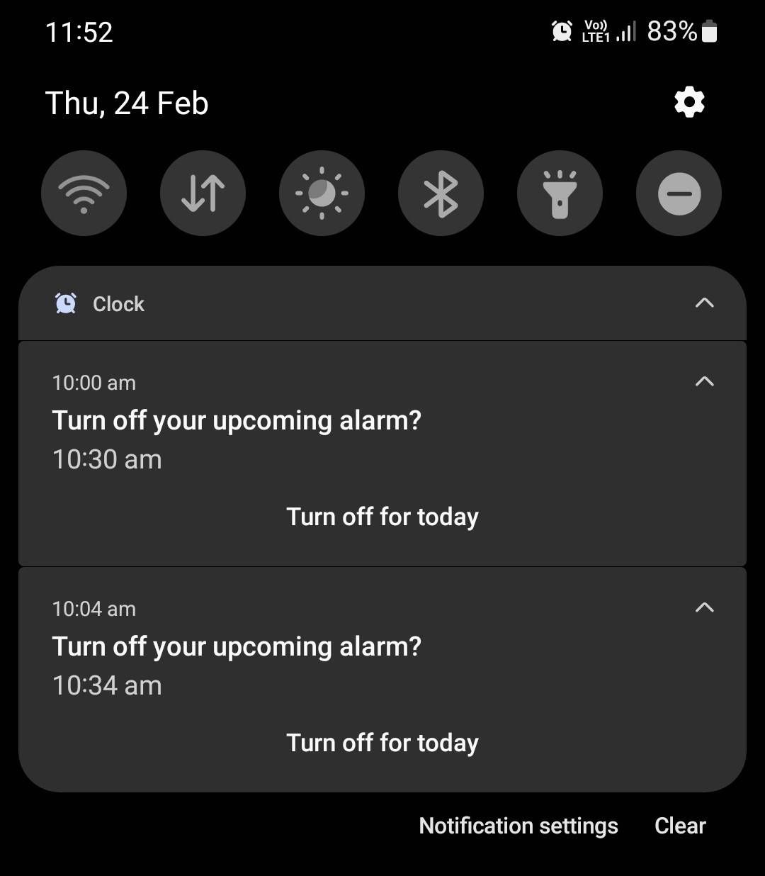 Using A52s Alarm Bug Samsung Members