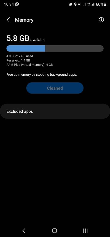 RAM Plus in Android 12 Update - Samsung Members