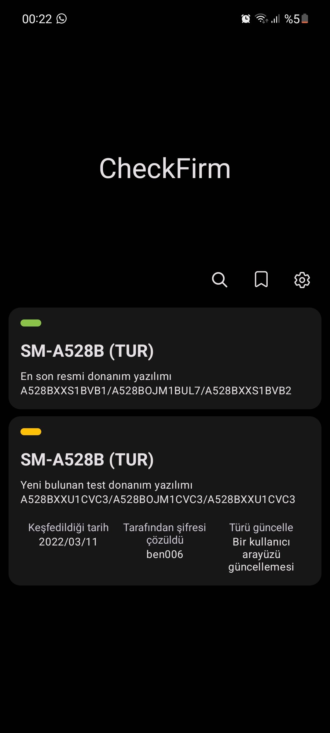 A52s test Samsung Members