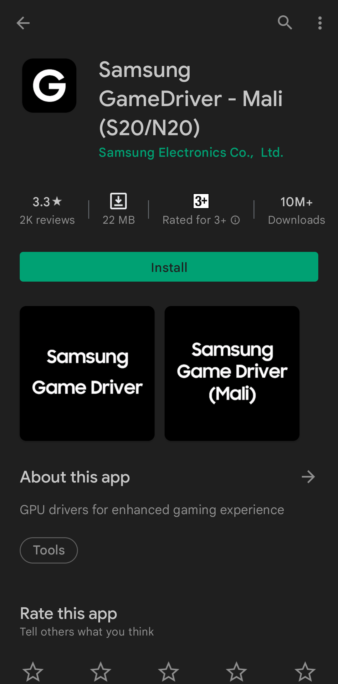 Optimise Exynos game driver - Samsung Members
