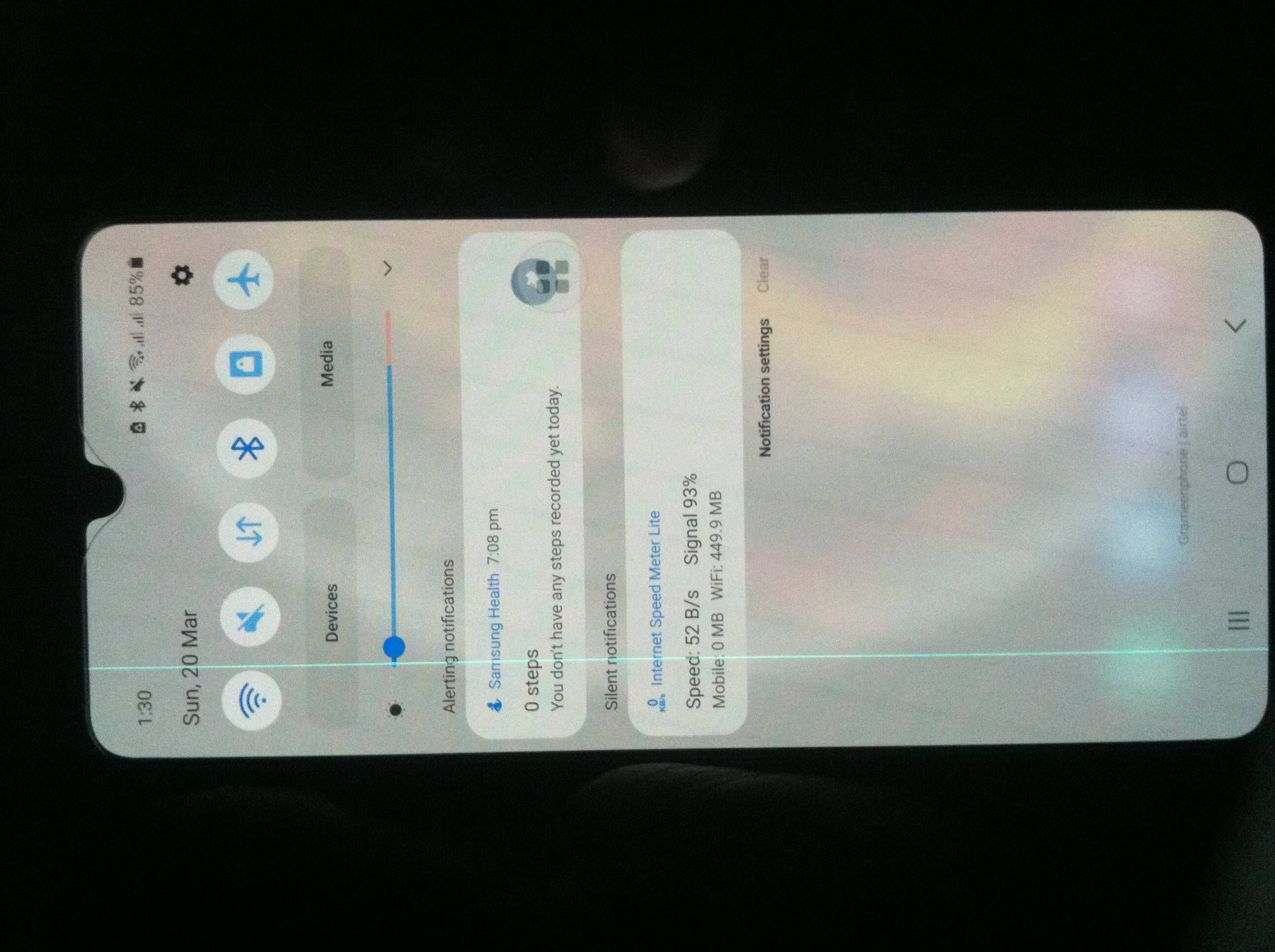 samsung a01 display problem